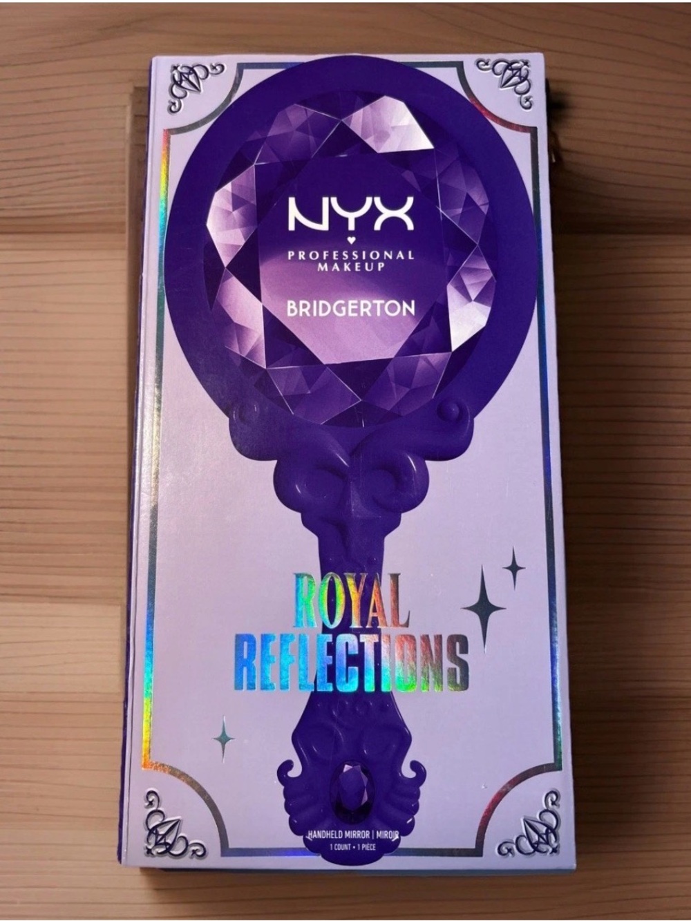 NYX Bridgerton Royal Reflections Handheld Mirror Object Of Your Own Affection